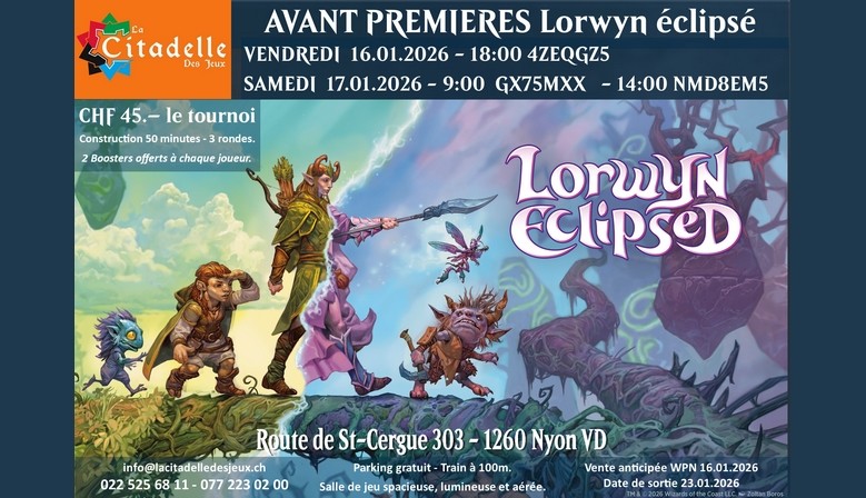 Lorwyn &eacute;clips&eacute; 16.01.2026